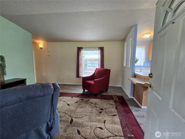 Entry into main living.