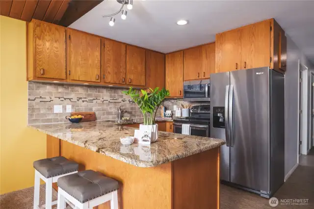 Updated kitchen