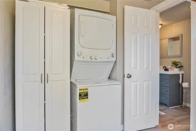 Laundry room...washer and dryer included