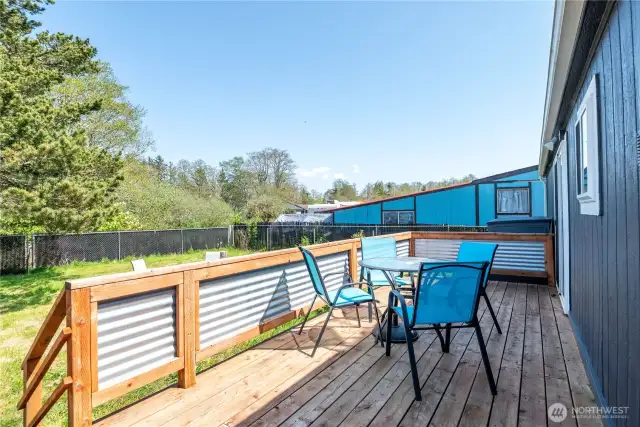Large deck