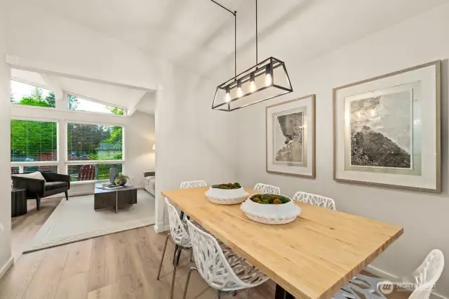 Bright Dining room