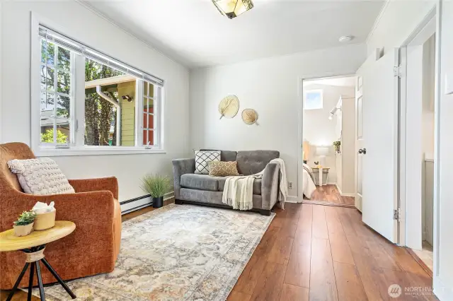 Enjoy the clean, updated feel with new paint and window blinds throughout.