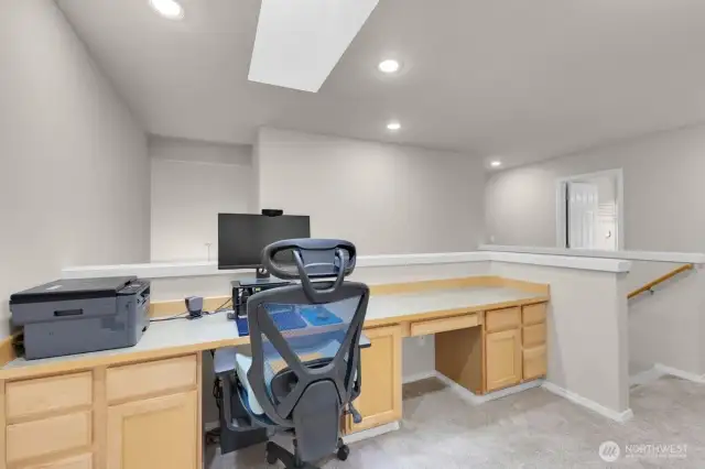 Loft office area