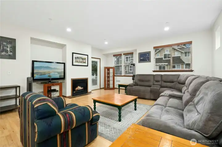 Thoughtfully designed layout offering over-sized living spaces.