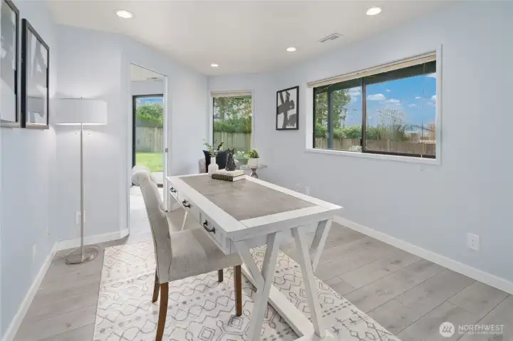 Lower level 4th bedroom