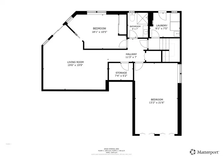 Lower floor layout is a daylight basement