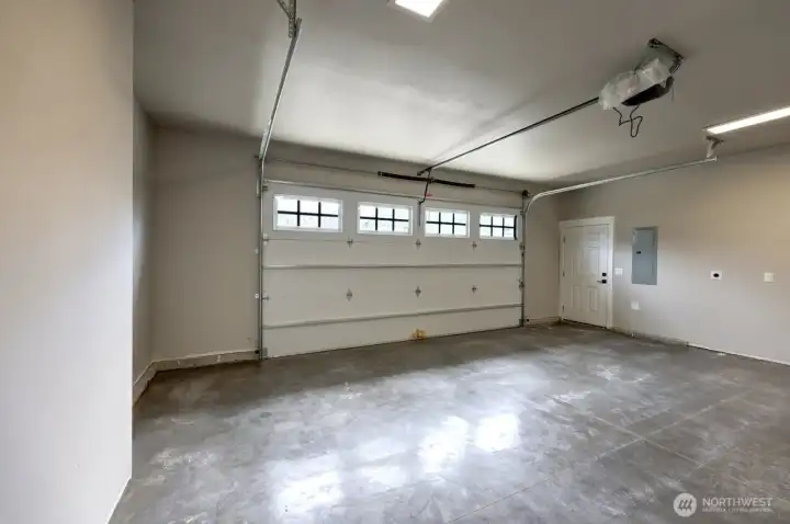 Large 2 car garage