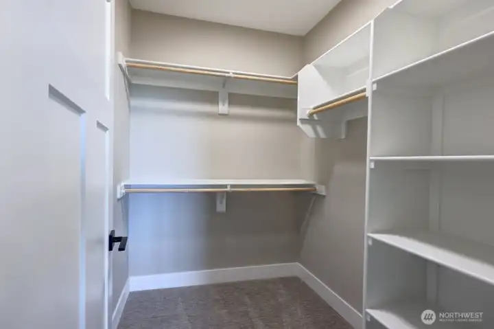 Bedroom #2 walk in closet