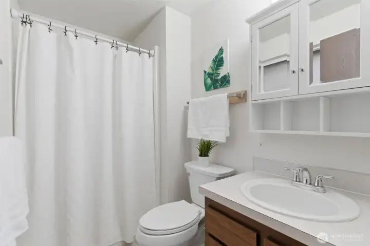 Bath off main bedroom