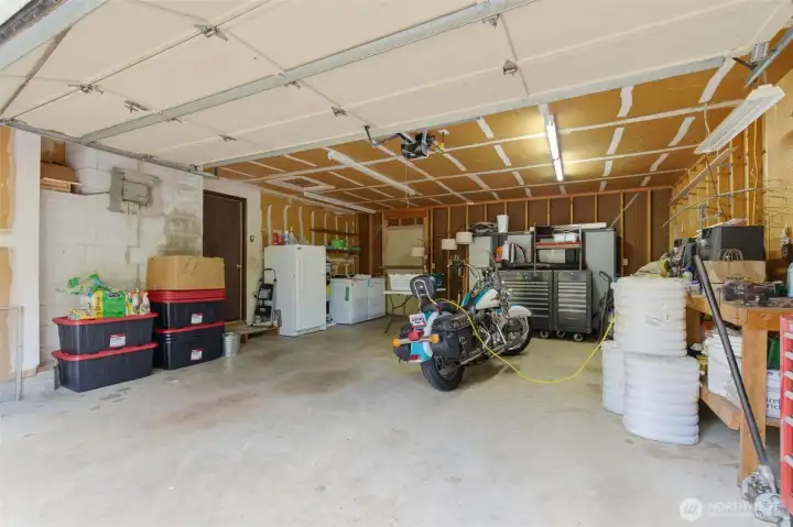 attached garage