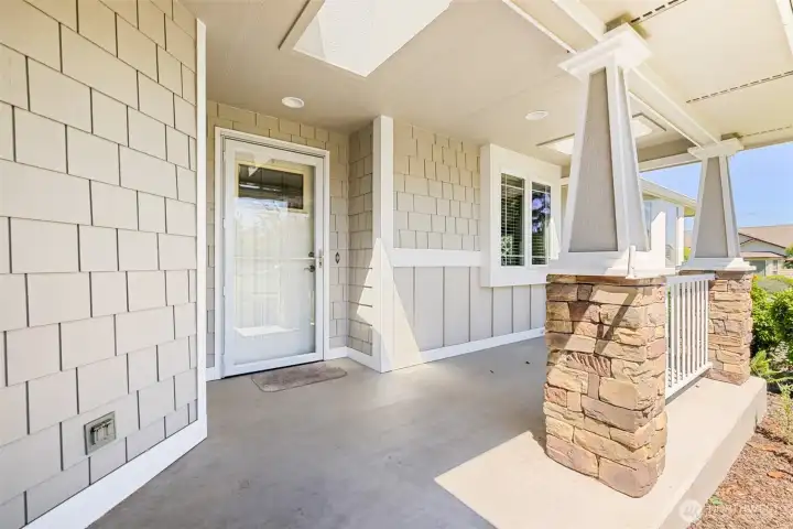 Covered porch