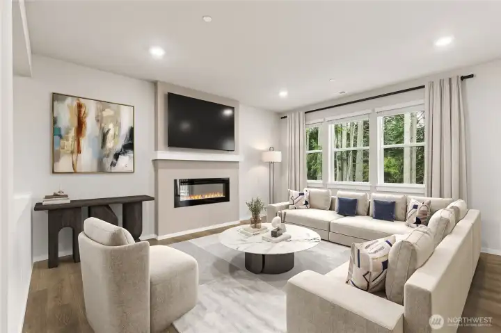 Photo rendering is representational and may be virtually staged. Actual home is under construction and finishes, elevation, and paint colors may vary. See site agent for details.