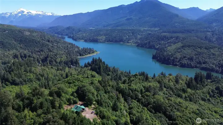 This could be your private mountainside escrape with approx 1500' feet of Lake Shannon Waterfront.
