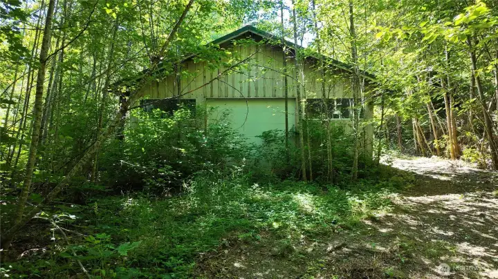 Back side of shop.