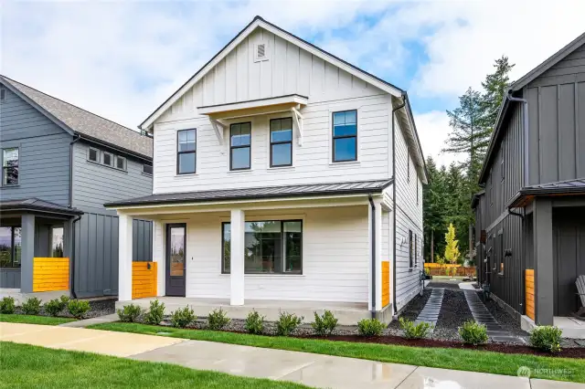 Trestlewood is a vibrant "Porch to Park" community in Lacey, Washington. The stunning Magnolia Plan features 2288 SF, 4 BRs & 3.5 BAs. Exceptional features & finishes are found throughout.