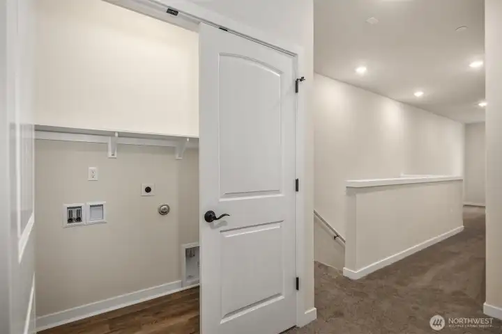 Upstairs laundry - washer/dryer will be included.