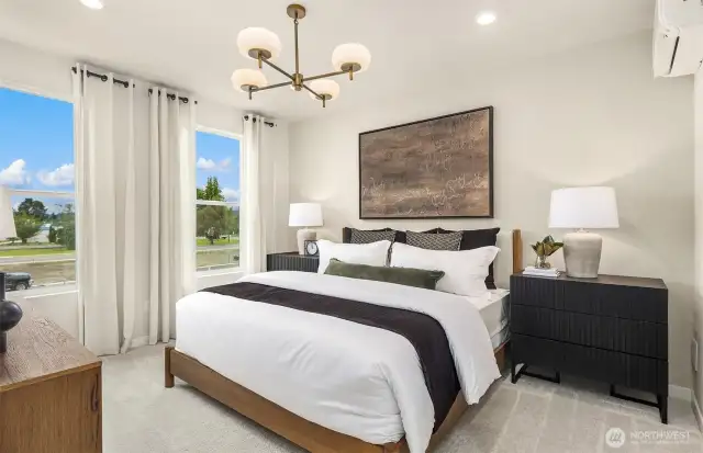 Model Home Primary Bedroom