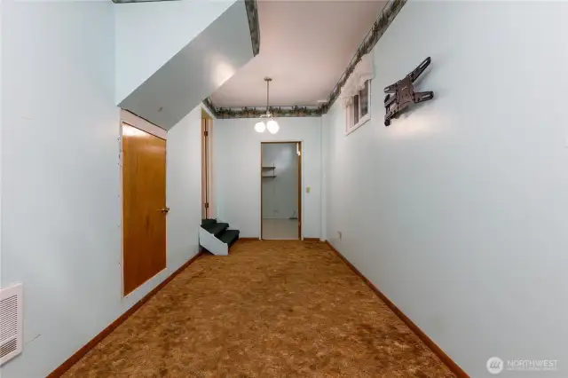 downstairs hallway