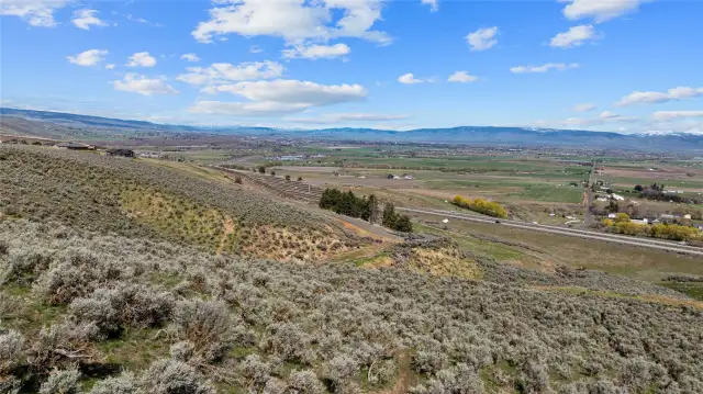 Taken from the southeastern portion of the parcel looking northwest