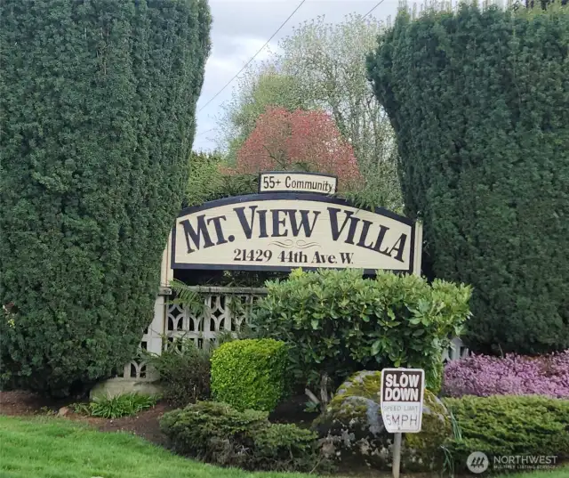 A lovely community to call home.