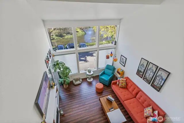 Overlooking 2nd Level Living Room
