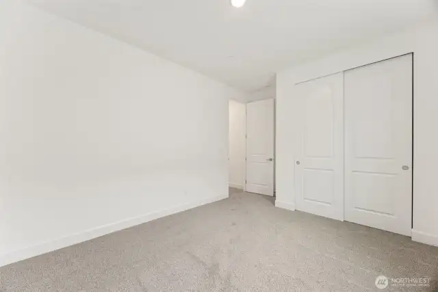 Largest upstairs secondary bedroom