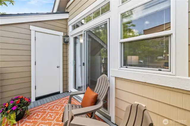 Private Storage On Balcony