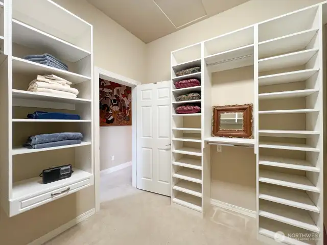 Extra Finished Room in 3 garage bay.