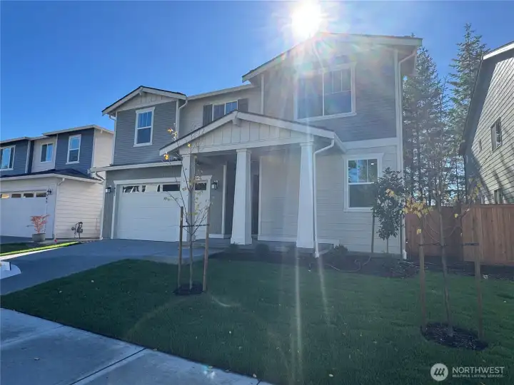 Actual picture of the home