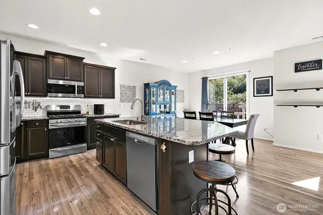 Kitchen and dining