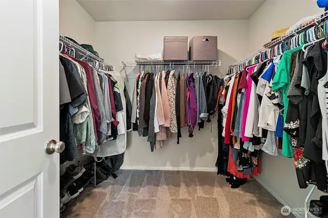 primary walk in closet