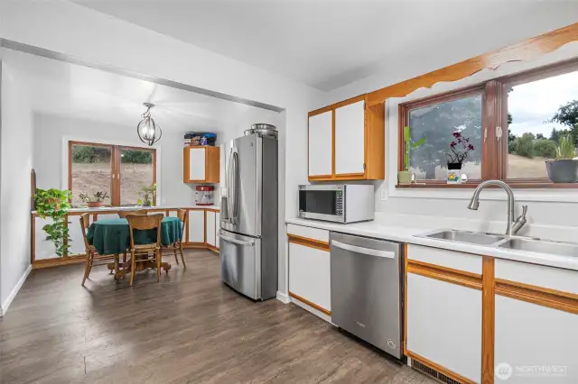 Kitchen and nook