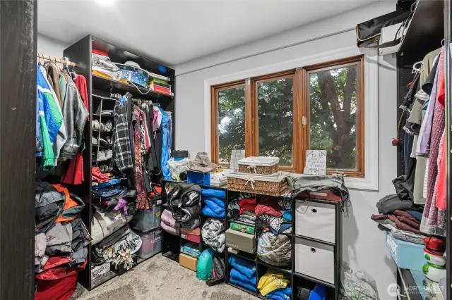 Primary walk-in closet