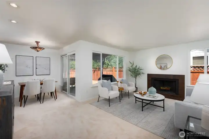 Great floorplan for entertaining
