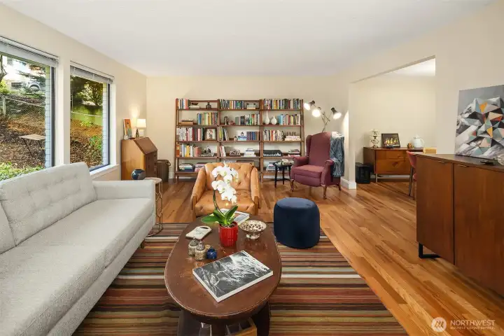 Extra space for a tranquil reading area