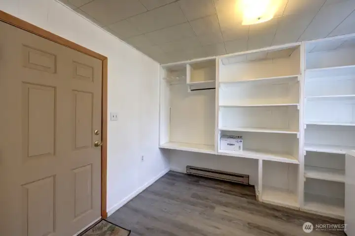 Loads of storage in laundry room