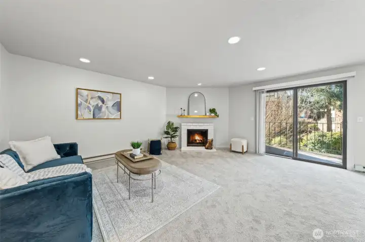 Spacious Living Room