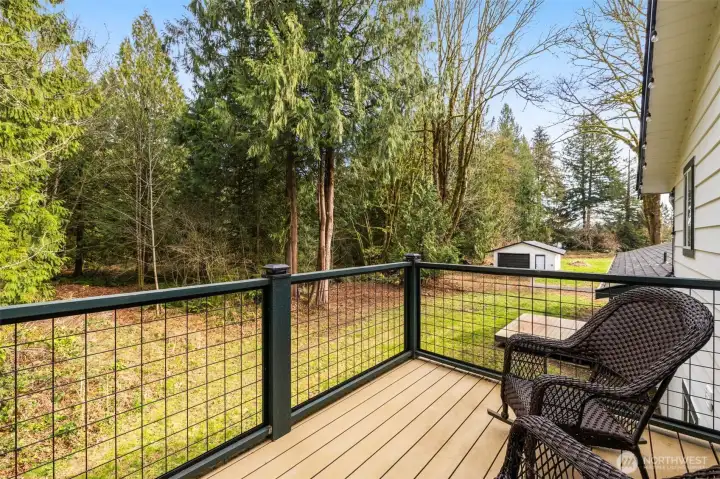 Balcony off the Primary Suite