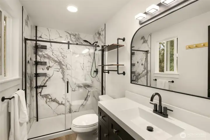 Primary Bath fully remodeled