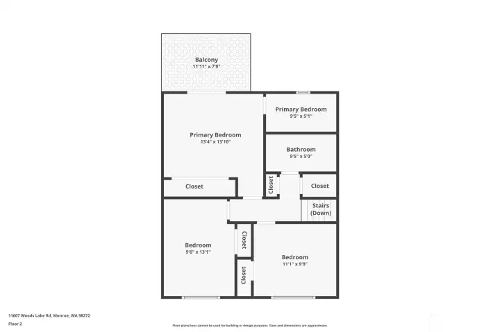 Second Floor floorplan