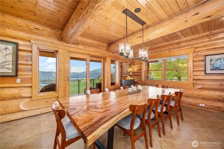 Designed for entertaining.