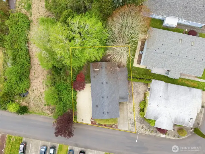 Aerial View of Property