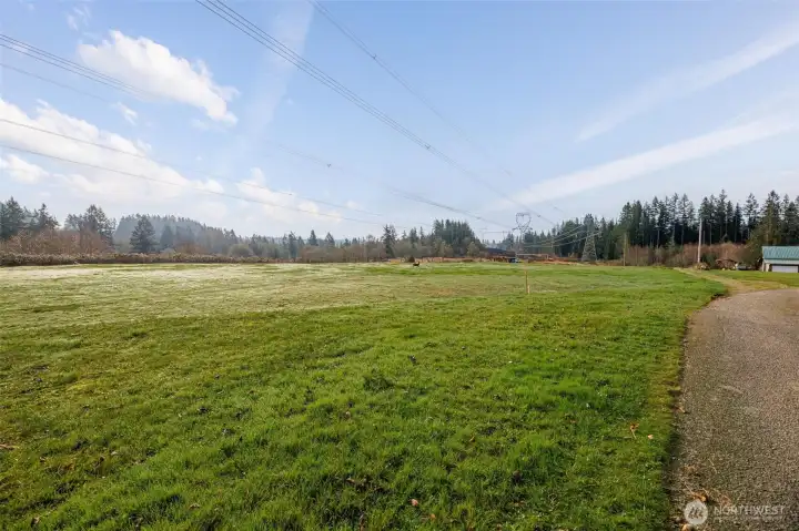 Elevated ground creates premium homesite possibilities.