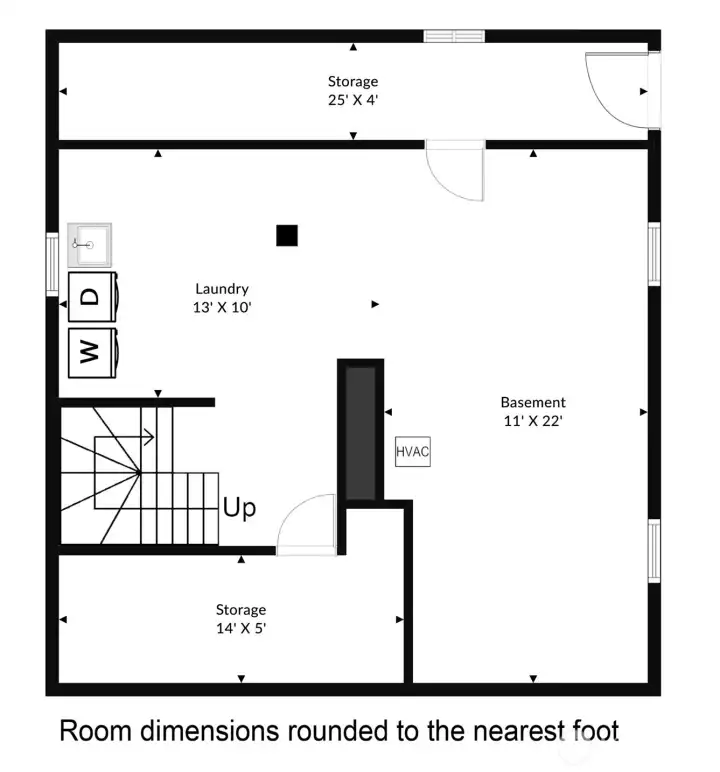 Basement floorplan