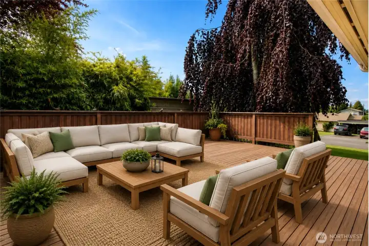 Deck - virtual staging