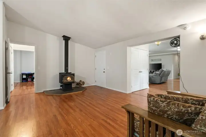 Door to the left of stove is the 3rd bedroom Door to the left of stove is the 3rd bedroom