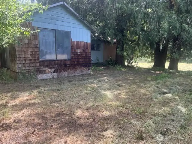 Back side of house