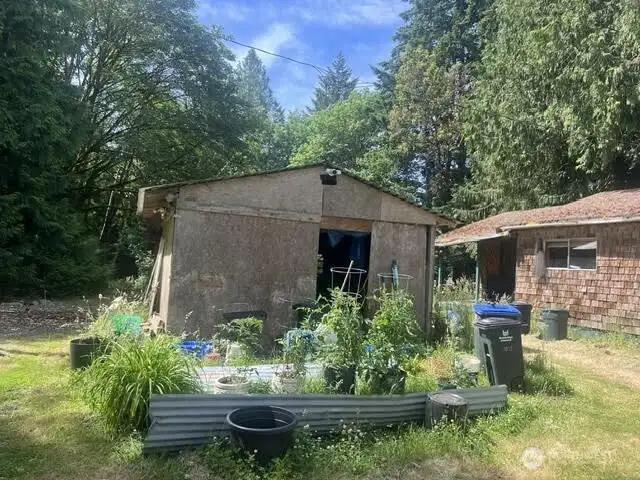 A workshop near the house.