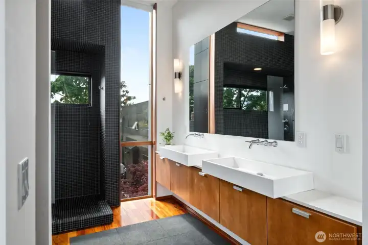 Primary bathroom Primary bathroom