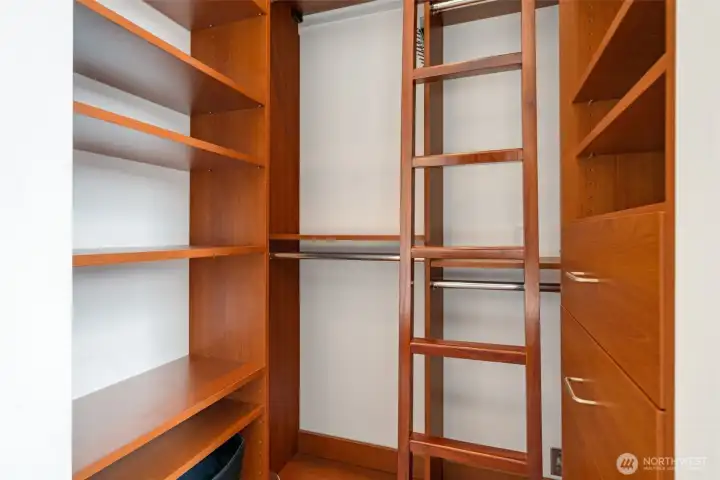 Custom walk in closet Custom walk in closet